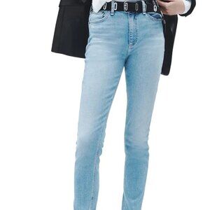 Rag & Bone High Waist Skinny Jeans in Clemente